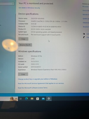 Microsoft Surface Laptop 13.5 inch (256 GB, Intel Core i5 7th Gen., 2.50 GHz,, 8