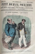 PETIT JOURNAL POUR RIRE N° 337 SAVON PATERNEL - HERISSON PEME HEROIQUE