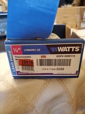 Watts LFMMVM1-CPVC 1/2-inch Lead-Free Thermostatic Mixing Valve 