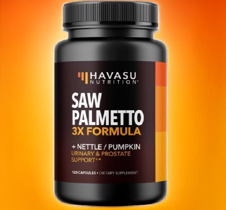 Havasu Nutrition, 3 PACK, Saw Palmetto 3X Formula, 120 caps (360