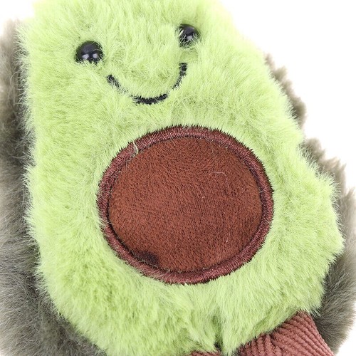 NEU Mini Avocado Schlüsselanhänger Obst Kuscheltier Plüschtier Cartoon, pflanzt einen Baum! - Bild 15 von 18