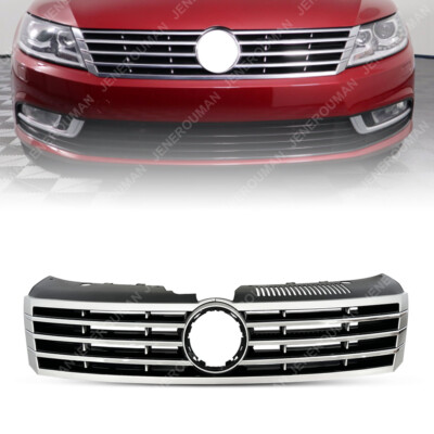 Chromed Grille For 2013-2017 Volkswagen VW CC Front Bumper Upper Grill VW1200161
