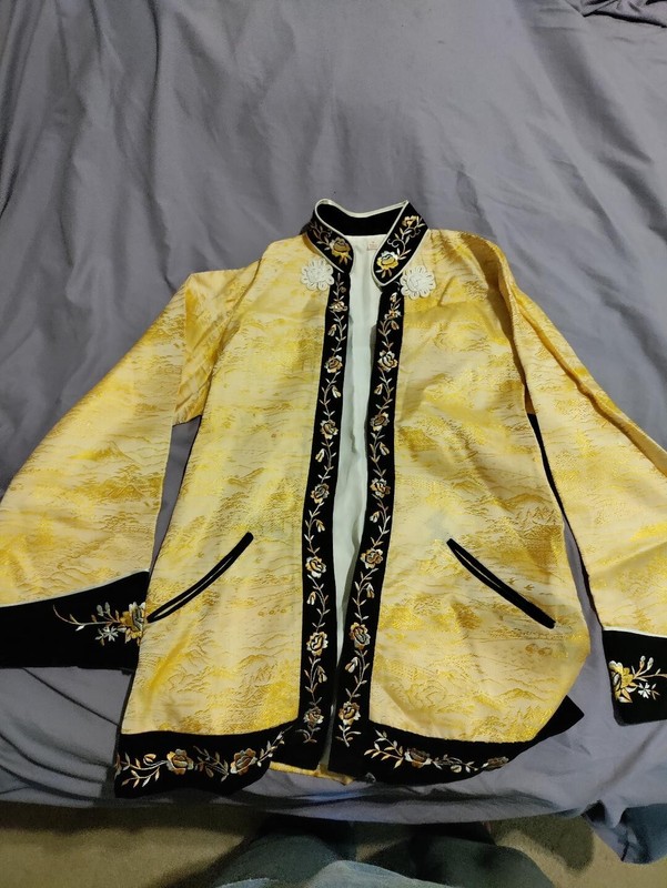 Vintage Chinese Kimono silk jacket