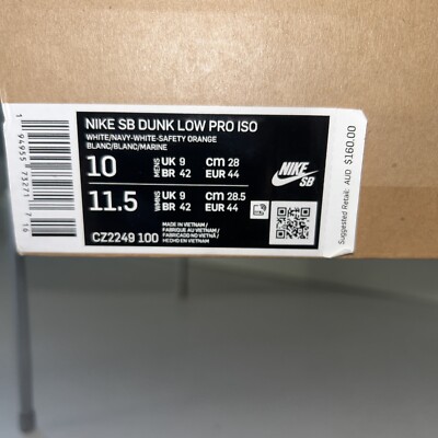 NIKE SB DUNK LOW PRO ORANGE LABEL 