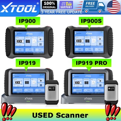 XTOOL IP900/S IP919 IP919PRO All Diagnostic Scanner Bidirectional E.CU Coding