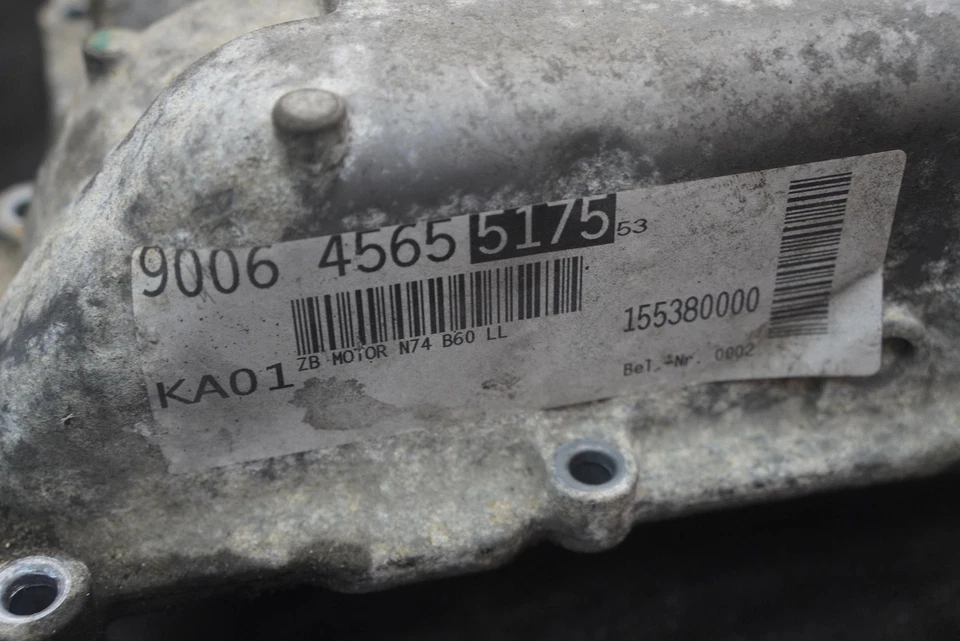 Cubierta de válvula de culata del motor izquierdo 6,0 L 11127587742 OEM BMW 760Li F02 2010-15 Foto 4 de 4