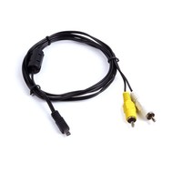 Av A/v Tv Video Cable Cord Lead For Pentax Camera Optio I-10 Wg-1 Wg-3 Gps X-5 Q Av A/v Tv Video Cable Cord Lead For Pentax Camera Optio I-10 Wg-1 Wg-3 Gps X-5 Q