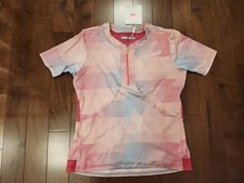Castelli women's short sleeve half zip jersey in size XL