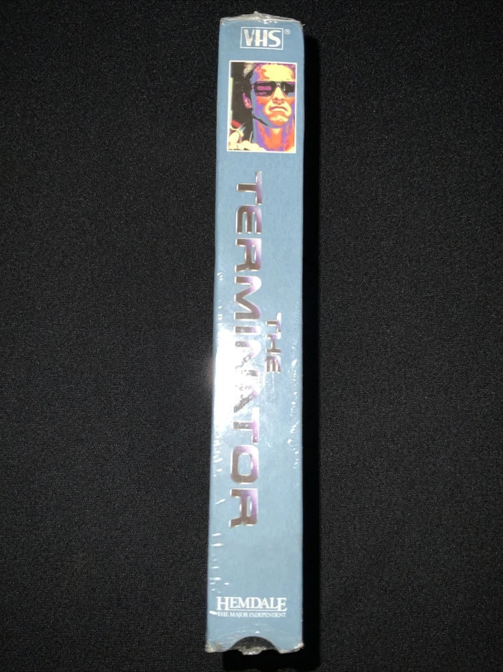 The Terminator VHS Sealed Rare Blue Cover 1992 Extended Play Watermark - Image 4 of 4