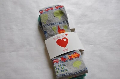 Ewers Strumpfhose Gr. 80 - 86 Neu Graziela Eisenbahn