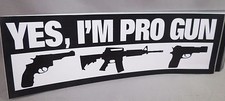 WHOLESALE LOT OF 10 PRO GUN SECOND AMENDMENT STICKERS hand rifle AR14 revolver