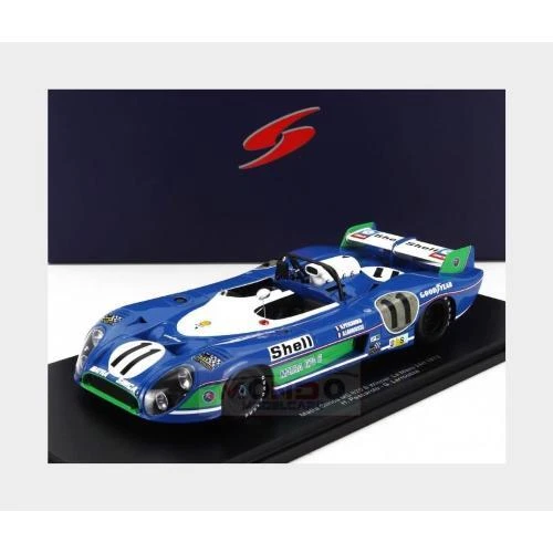 1:18 SPARK Matra Simca Ms 670 B #11 Winner Le Mans 1973 With Showcase 18LM73 - Immagine 2 di 2