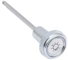75-87 Chevy/GMC Truck Chrome Headlight Switch Dash Knob w/ Rod