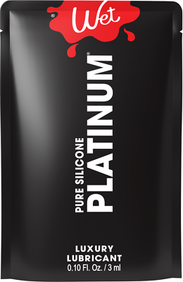 Wet Platinum Silikon Gleitmittel Anal, Vaginal Luxus Silikon Gleitgel