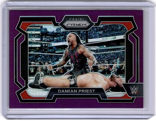 Damian Priest 2024 Panini Prizm WWE Purple Prizm #58 WWE Raw #134/149 - 第 1/2 張圖片