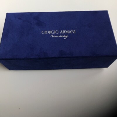 New Giorgio Armani Velvet Box Sunglasses Eyeglasses Black  display picture 1