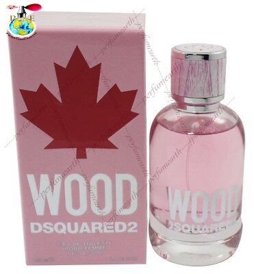 Wood By Dsquared2 Women 3.4/3.3 oz Eau De Toilette Spray New In Box 