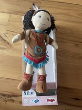 🍀 Haba ~ Puppe - Sihu ~ 38cm ~ Indianerin 🍀 Sammlerpuppe ~ 5197