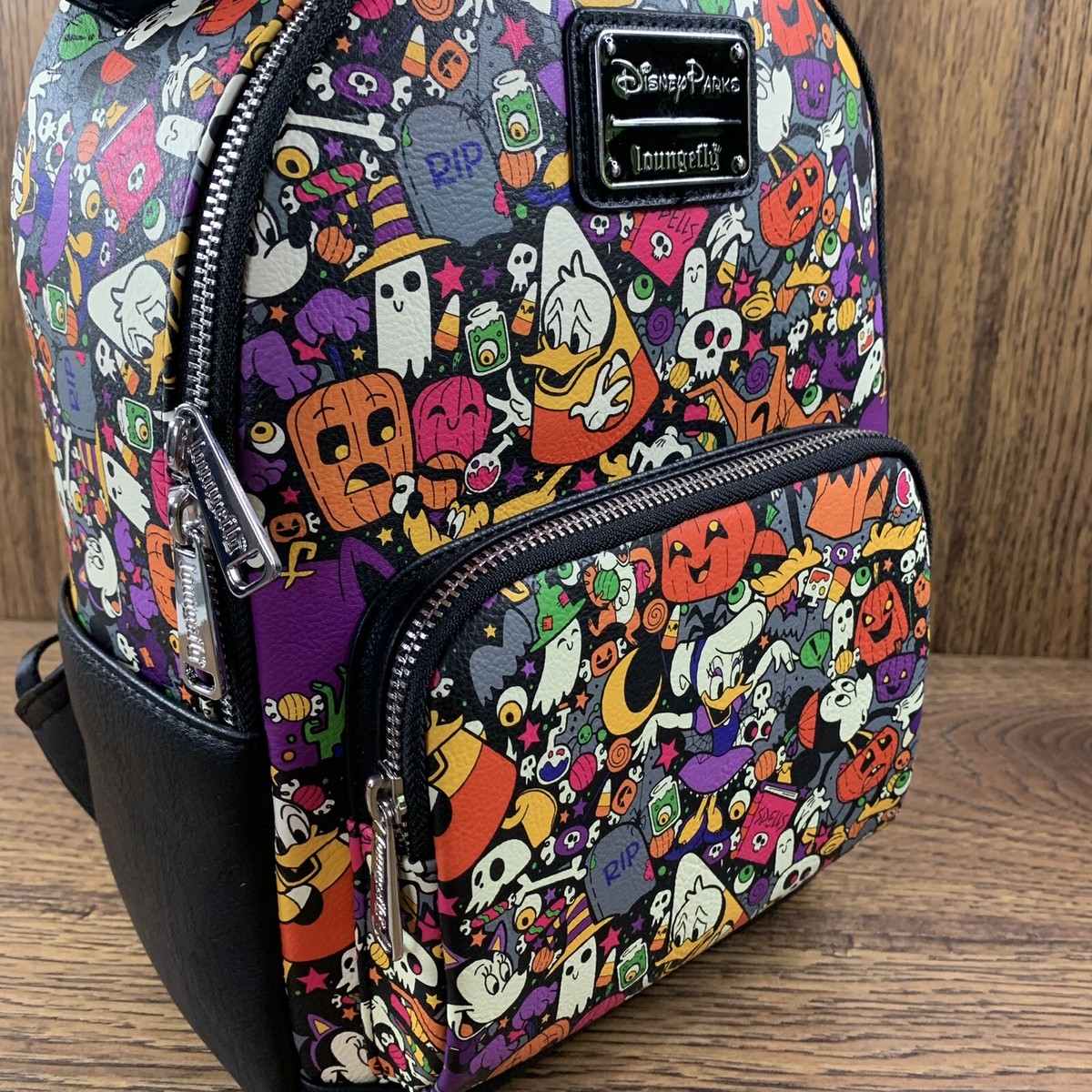 2022 Disney Parks Loungefly Mickey & Friends Halloween Mini 