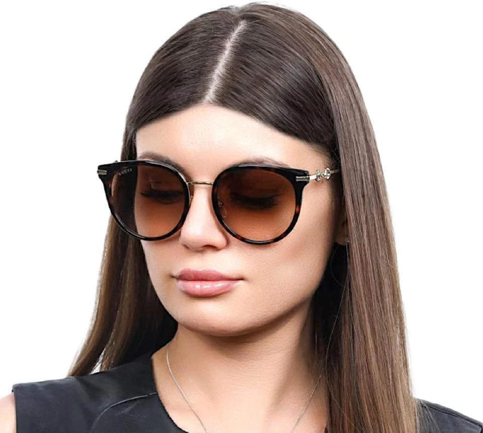 Lunettes de soleil Gucci GG1015SK 003 56 56 mm 100 % authentiques NEUVES