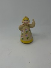 Rare 1960  s Vintage USSR Russia Moving Body Painted Hand Plastic Doll