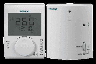 Siemens RDJ100-RF einfach zu bedienendes kabellos programmierbares Thermostat