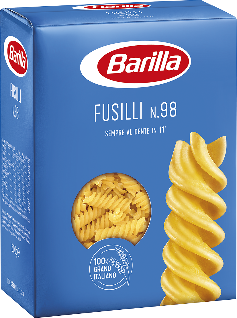 Boxtest Paste Barilla 10 X 500g (Fusilli-Tortiglioni-Penne Rig P