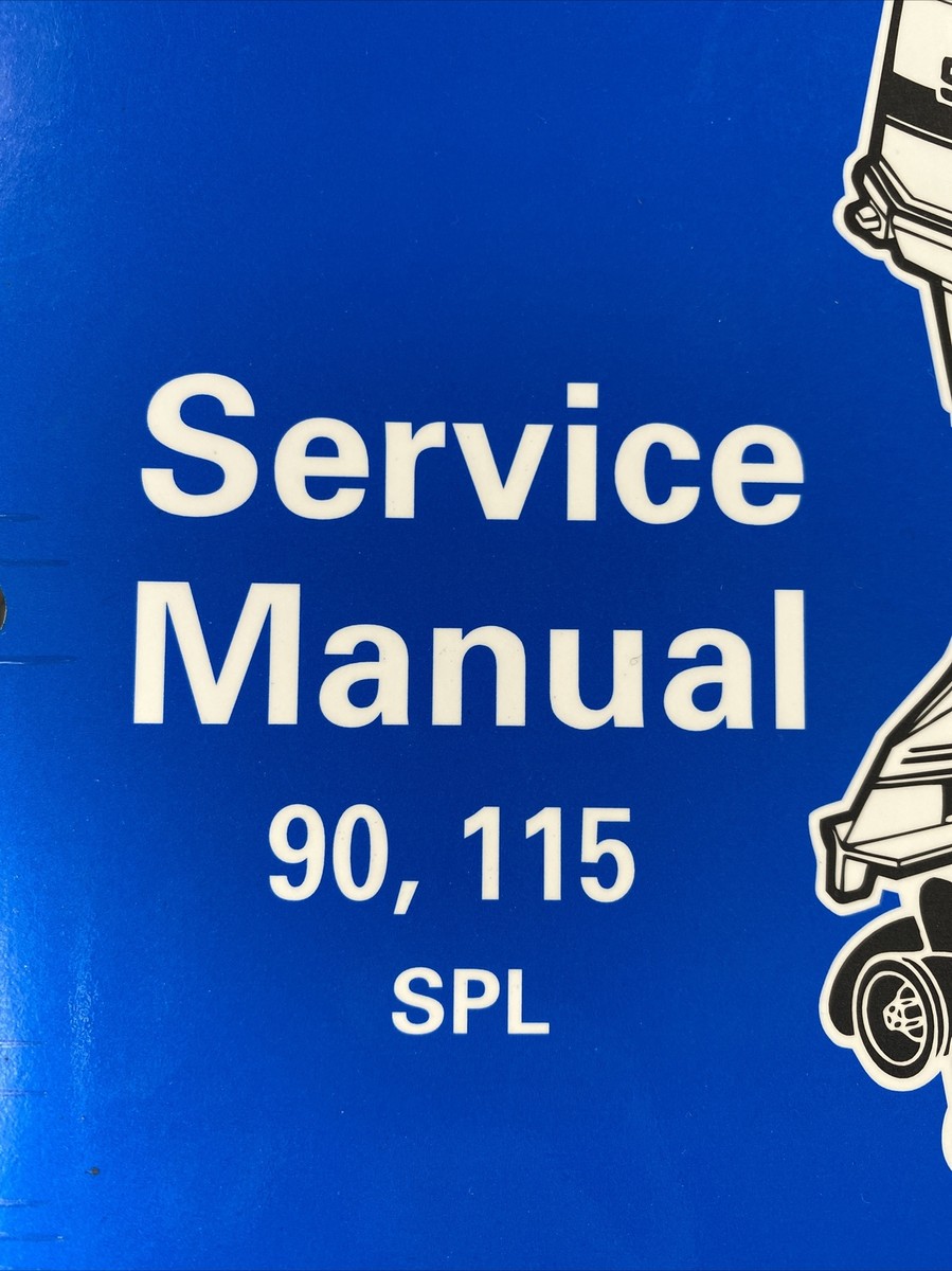 1998 OMC Johnson Evinrude 90 115 HP SPL EC Service Shop Manual