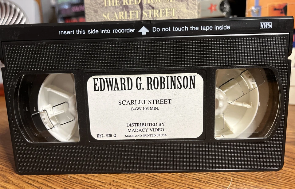 Edward G. Robinson The Red House Scarlet Street VHS Fast Free Shipping - Image 3 of 4