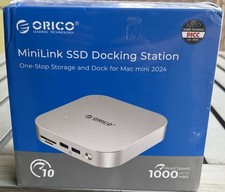 Orico MiniLink SSD Docking Station with m.2 SSD Enclosure For Mac mini M4