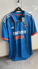 Adidas India Cricket ODI Jersey 2025 Blue Dream11 HEAT.RDY Shirt 2XL BNWT
