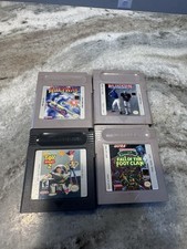 Lot 4 Nintendo Game Boy Games- Toy Story 2, Bo Jackson, Ninja Turtles, Alleyway