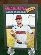 2026 Topps Heritage Lane Thomas Dark Gray Border #285 Guardians