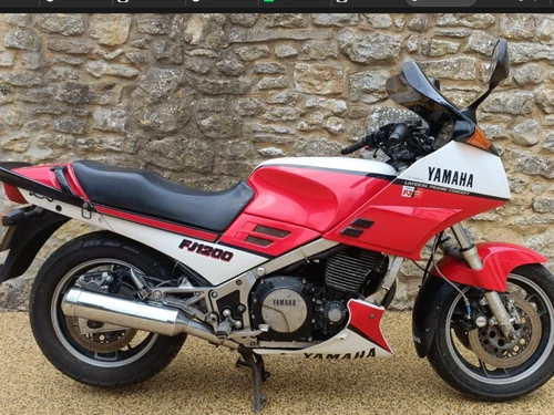 yamaha fj1200 1986 barn find  tax and mot exempt - Picture 1 of 6