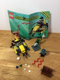 LEGO Aquazone: Aqua Raiders Lot of 3 Sets 7770, 7771 & 7776 READ