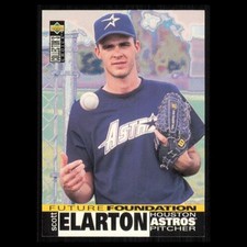 Scott Elarton Rookie #32 1995 Upper Deck Collectors Choice Houston Astros Card. rookie card picture