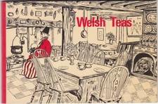 Welsh Teas Vintage Cookbook Farmhouse Tea Time Recipes  PB 1977