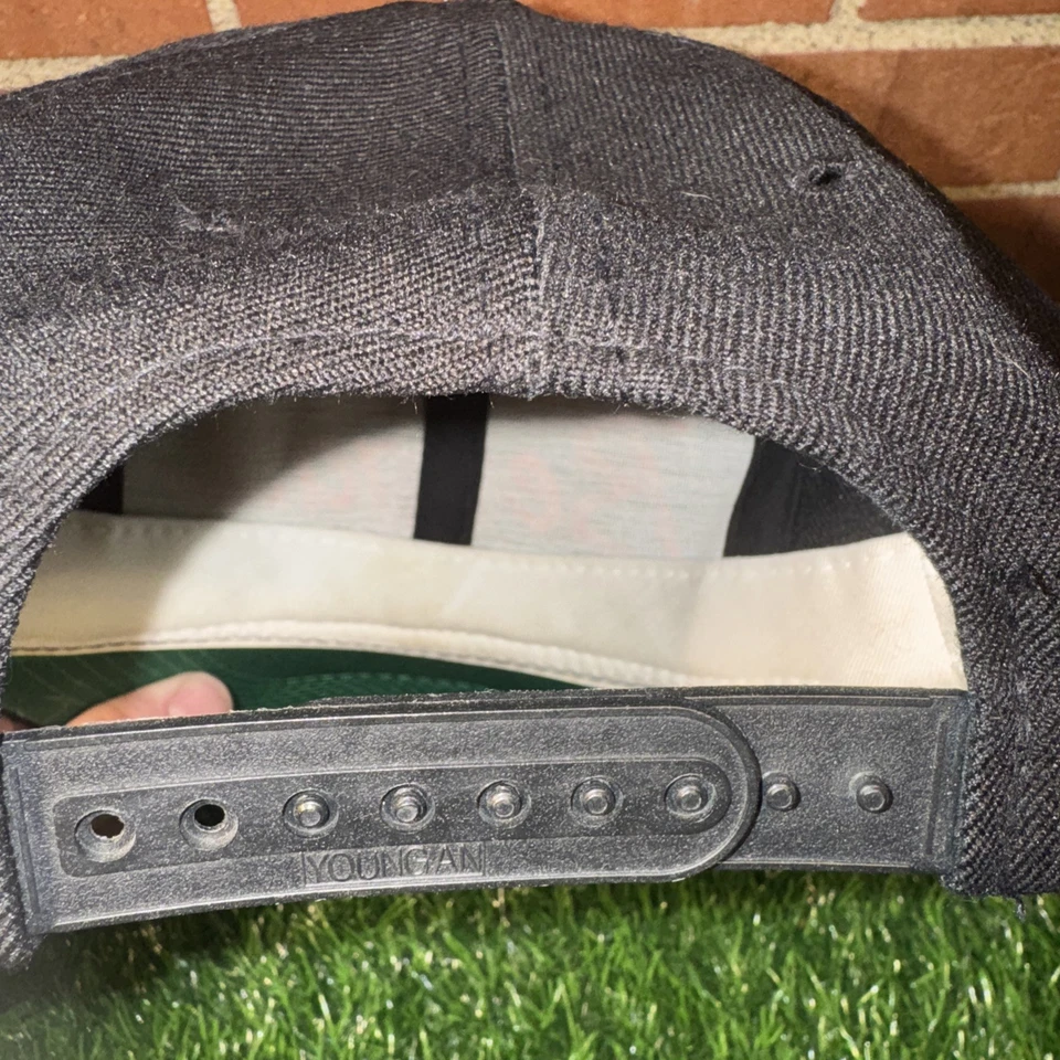 De Colección Especialidades Deportivas Snapback Bengals Single Line Script Todo Negro 100% Lana Foto 4 de 4