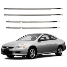 Front Rear Door Window Seal Belt Molding For Honda Accord 2003 2004 2005-2007