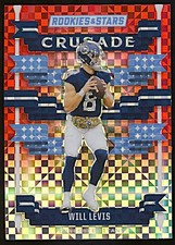 2024 Panini Rookies & Stars #C-WLS Will Levis Crusade Red Plaid