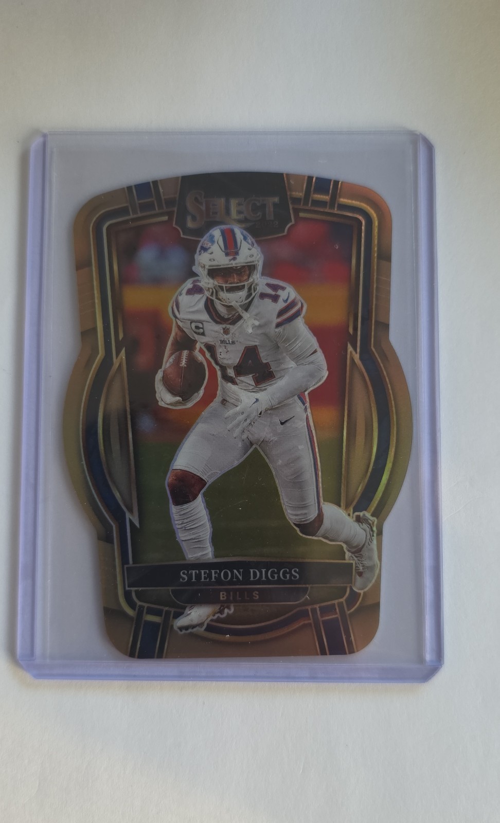 2022 Panini Select - Club Level Stefon Diggs #289 Copper Prizm Die-Cut 97/99