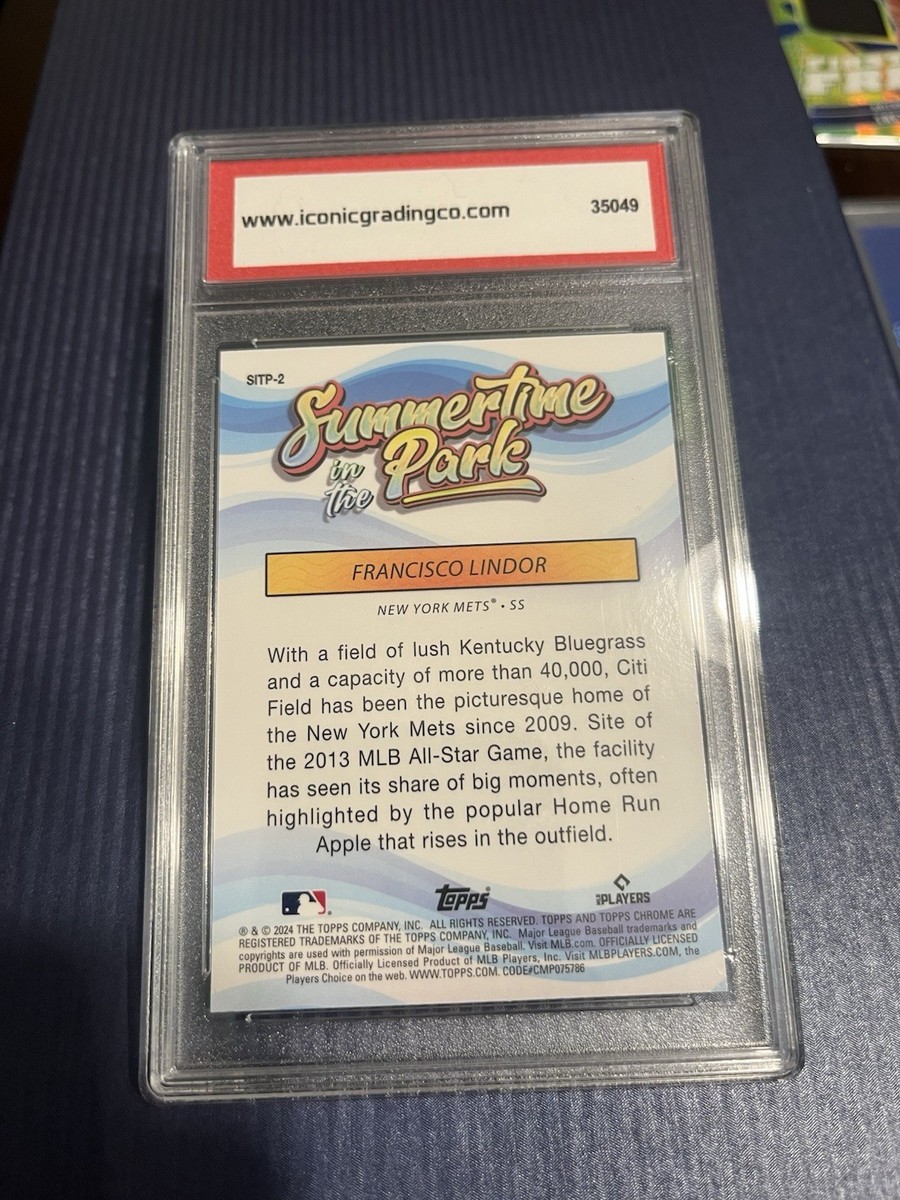 2024 Topps Chrome - Summertime in the Park Francisco Lindor #SITP