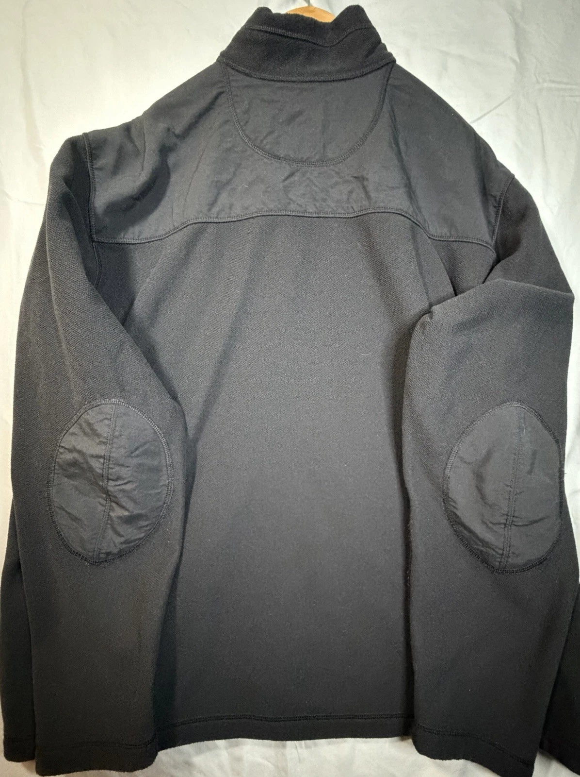 Carhartt Men’s Black Fleece Full Zip Jacket Zipped Pockets 2XL Reg 102838 image 7
