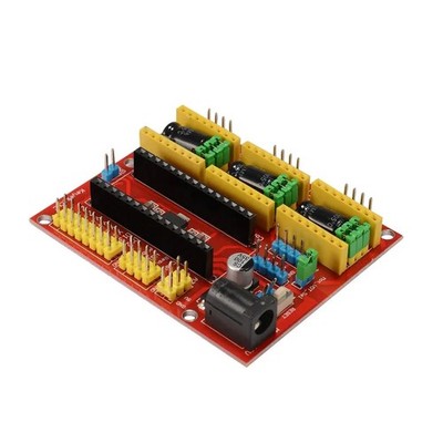 CNC Shield V4 Erweiterungsplatine Arduino V4 Engraver 3D-Drucker A4988...