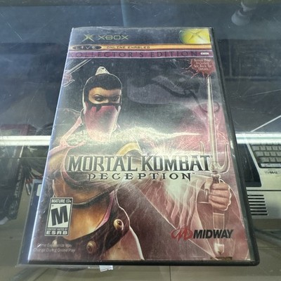 Mortal Kombat: Deception -- Kollector's Edition (Microsoft Xbox, 2004) Tested