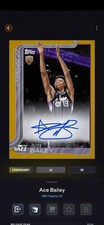 DIGITAL - ACE BAILEY | 2026 NBA COLLECT Topps | Flagship Rookie Card Gold 50CC