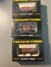Three N Gauge Graham Farish Wagons