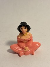 1992 Vintage Disney's Aladdin Princess Jasmine Pink Dress Cross Legged By Nestle