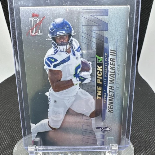 2025 Topps Signature Kenneth Walker III Base (RAW)