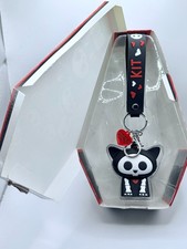 Skelanimals Kit Cat Rubber Blind Box Key Chai...